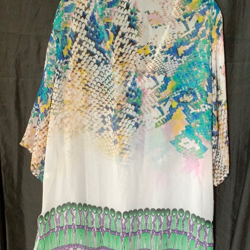 Colorful Snake Print Tunic - Picture 6 of 6